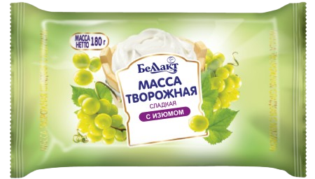 Творожная масса с изюмом