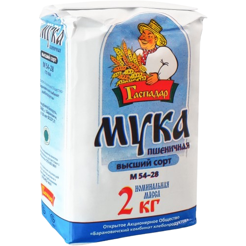 Мука пшеничная «Лидская» в/с 1 кг