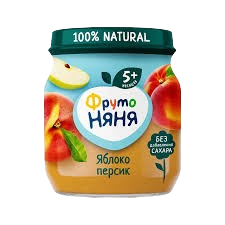 Пюре «Фрутоняня» персик 100 г