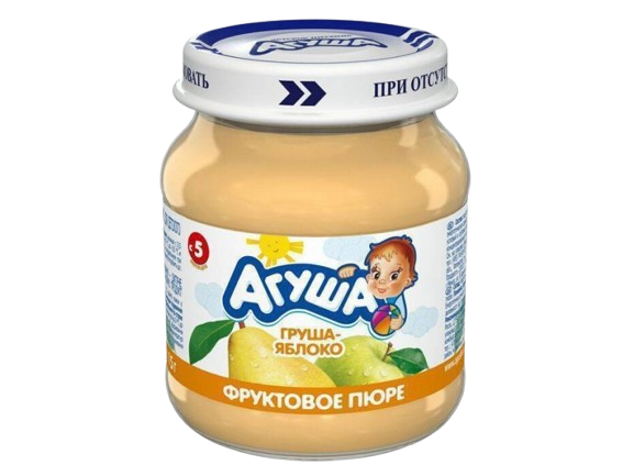 Пюре «Агуша» яблоко-груша 115 г
