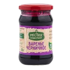 Варенье черничное домашнее 350 г
