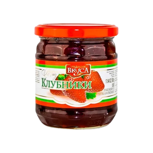 Варенье клубничное домашнее 500 г
