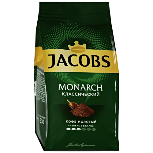 Кофе «Jacobs Monarch» молотый 250 г
