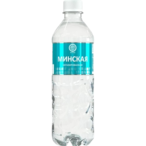 Вода «Минская» газированная 0.5 л