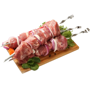 Шашлык из свинины маринованный 1 кг
