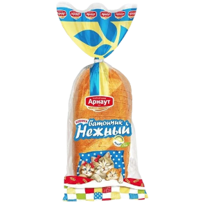 Батон «Нежный» нарезной 350 г