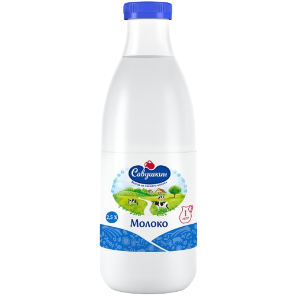 Молоко «Савушкин» 2.5% 1.4 л